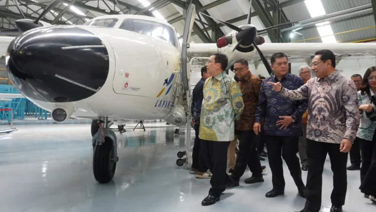 HUT ke-50, PT DI Resmikan Hanggar FAL N219 
