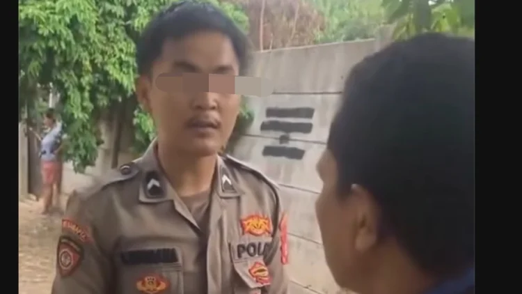 Oknum Polisi Berpangkat Bripda Diduga  Ancam Warga di Bandung Barat