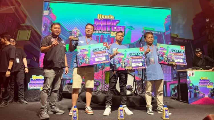154 Modifikator Ramaikan Honda Modif Contest 2026 Bandung di Ciwalk