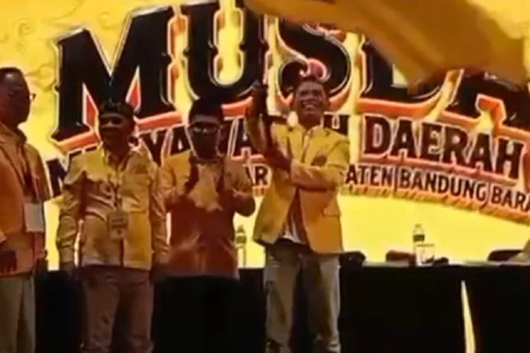 Edi Rusyandi Terpilih Aklamasi Duduki Kursi Ketua DPD Partai Golkar KBB