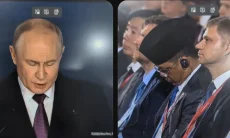 Viral Foto Diduga Menlu Sugiono Tertidur Saat Pidato Putin, Netizen Beri Kritik Pedas