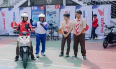 Honda DBL Bogor dan DAM Ajak Pelajar Kenali Aspek Keselamatan Berkendara