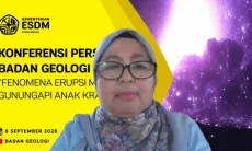 Badan Geologi Pastikan Dentuman di Jabar Dipicu Erupsi Anak Krakatau