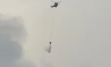 Kebakaran TPA Galuga Bogor, Helikopter TNI AU Dikerahkan untuk Water Bombing