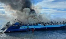 Kapal Feri Terbakar di Palawan Filipina, 5 Tewas dan 87 Hilang