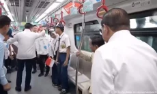 Aksi Teddy Usir Petinggi LRT dari Gerbong Saat Peresmian Manggarai Jadi Sorotan