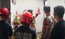 Diduga Korsleting Listrik, Rumah Dua Lantai di Bogor Terbakar, Kerugian Rp50 Juta
