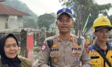 Polres Cianjur dan DLH Mitigasi Pohon Rawan Tumbang Jelang Musim Hujan