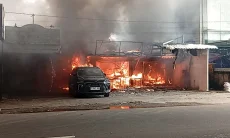 Kebakaran Empat Warung, Rumah dan Mobil di Bogor Diduga Akibat Korsleting