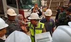 Komisi III Tinjau Progres Pembangunan GOR Pajajaran