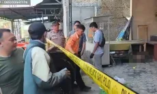 Geger, Jasad Pria Bertato Ditemukan di Bawah Meja Pasar Ciawi Tasikmalaya
