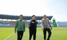 Erick Thohir Tinjau Stadion SJH, 2.000 Polisi Siap Amankan FIFA Asian Cup 2026