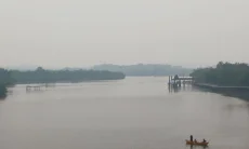 Kabut Asap dari Kalimantan Kembali Selimuti Pulau Bintan, BMKG Imbau Warga Waspada