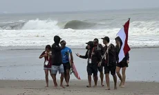 I Made Pajar Ariyana Melaju ke Final Shortboard Asian Games 2026