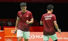 Leo Rolly Carnando/Daniel Marthin Raih Emas Ganda Putra Asian Games 2026