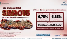 SBR015 Resmi Ditawarkan, Investasi Mulai Rp1 Juta dengan Kupon hingga 6,85 Persen
