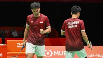 Leo Rolly Carnando/Daniel Marthin Raih Emas Ganda Putra Asian Games 2026