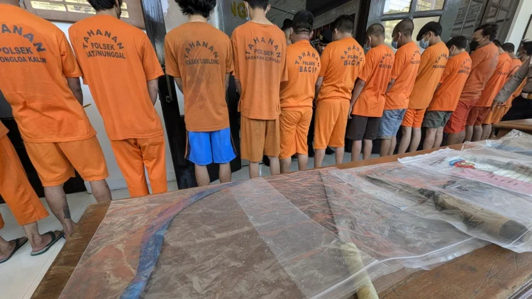 Gelar Operasi Libas Lodaya, Polrestabes Bandung Ringkus Puluhan Pelaku Kejahatan