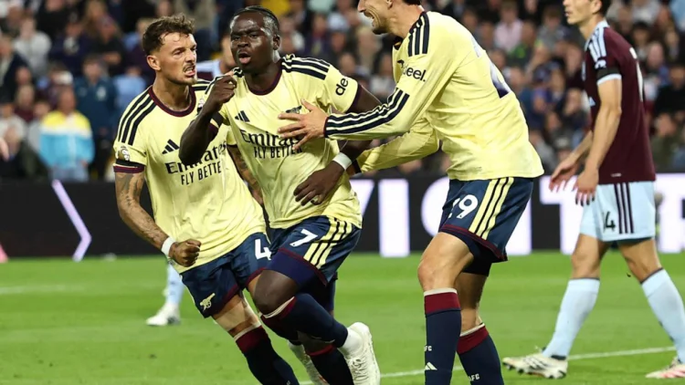 Aston Villa 0-1 Arsenal: Sengatan Saka