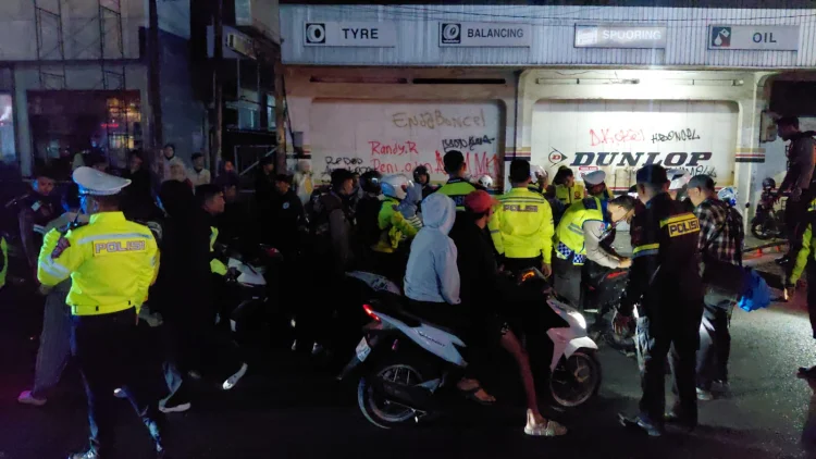 Razia Knalpot Brong di Tasikmalaya, 292 Motor Diamankan Polisi
