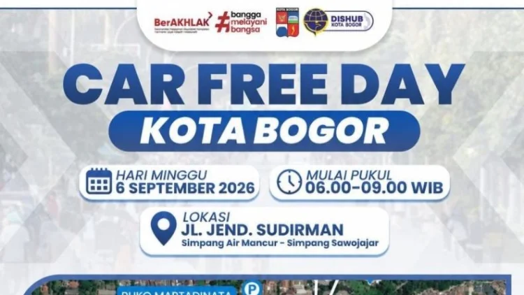 Besok, CFD Kota Bogor Kembali Digelar, Catat Jam dan Lokasi Parkir