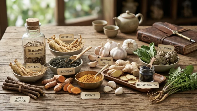 10 Herbal Terbaik untuk Menjaga Kesehatan Hati dan Cara Aman Mengonsumsinya