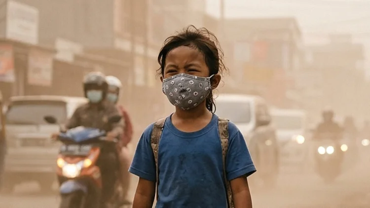 Ini 5 Cara Lindungi Anak dari Abu Vulkanik Gunung Anak Krakatau Menurut IDAI