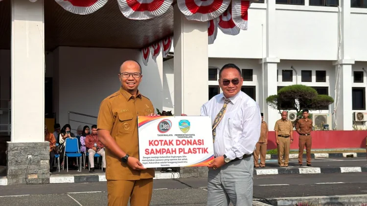 Pemkot Tasikmalaya Gandeng Swasta, 100 Tempat Sampah Diberikan untuk Kawasan Dadaha