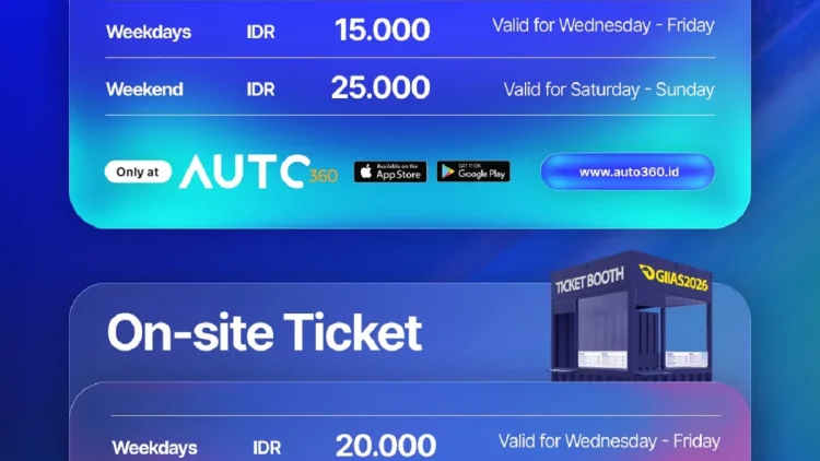 GIIAS Bandung 2026 Dibuka Besok, Ini Harga Tiket Masuknya