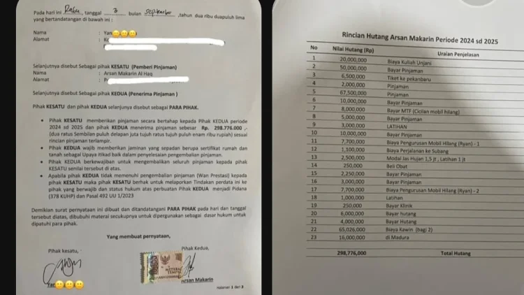 Viral! Mantan Pemain Persib Diduga Belum Lunasi Utang Ratusan Juta Rupiah
