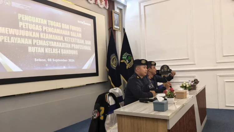 Rutan Kebonwaru Gelar Penguatan Petugas, Komitmen Layanan Pemasyarakatan Zero Pungli