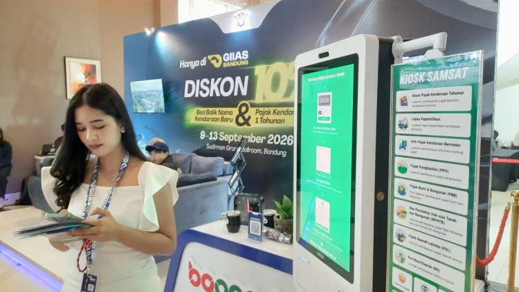 Bapenda Jabar Beri Diskon Pajak 10 Persen di GIIAS Bandung 2026