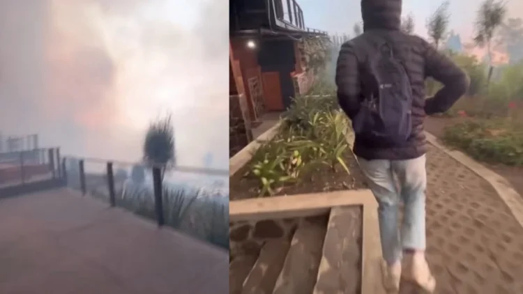 Detik-Detik Mencekam Bromo Hillside Dikepung Asap Karhutla hingga Pengunjung Panik