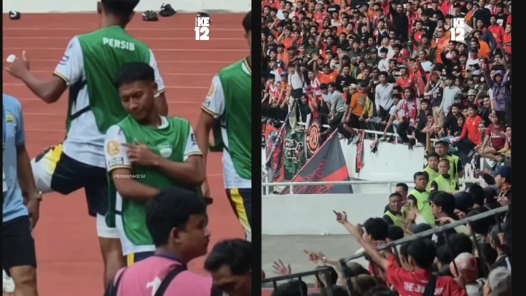 Aksi Beckham Putra Tunjukkan Patch Emas di Laga Persija vs Persib Jadi Sorotan