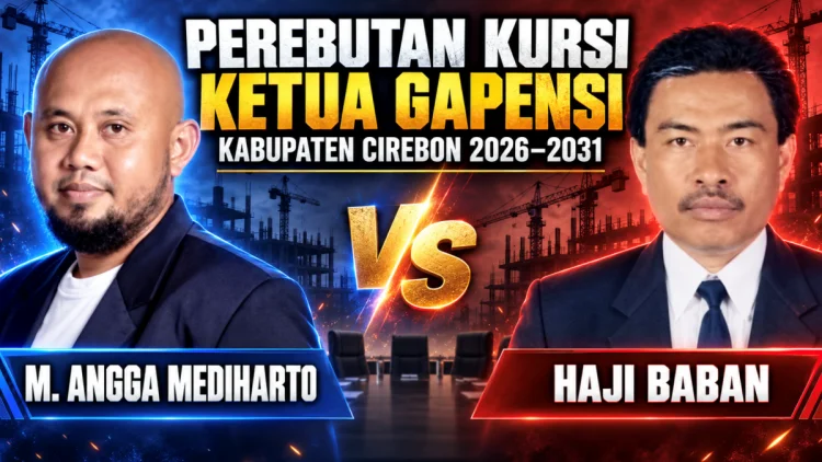 Perebutan Ketua Gapensi Cirebon Menghangat, Baban dan Angga Mulai Berburu Dukungan