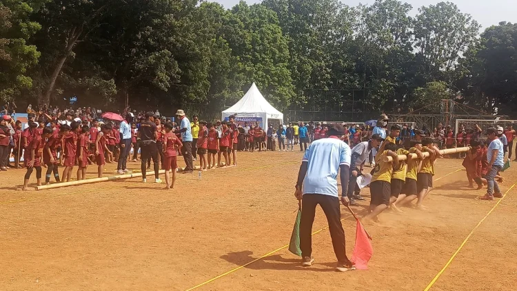 Dispora Kota Bogor Ajak Pelajar SD Kota Bogor Berlomba Permainan Tradisional 