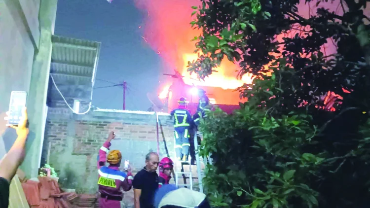 Listrik Padam Rumah Terbakar