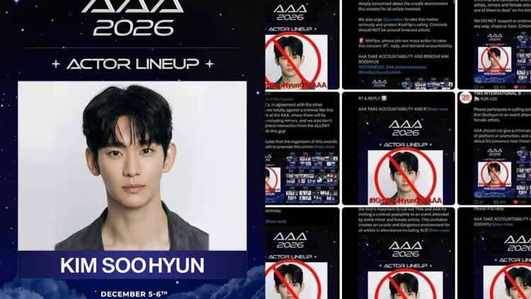 Akan Tampil di AAA 2026, Kim Soo Hyun Hadapi Seruan Boikot dari Penggemar K-Pop