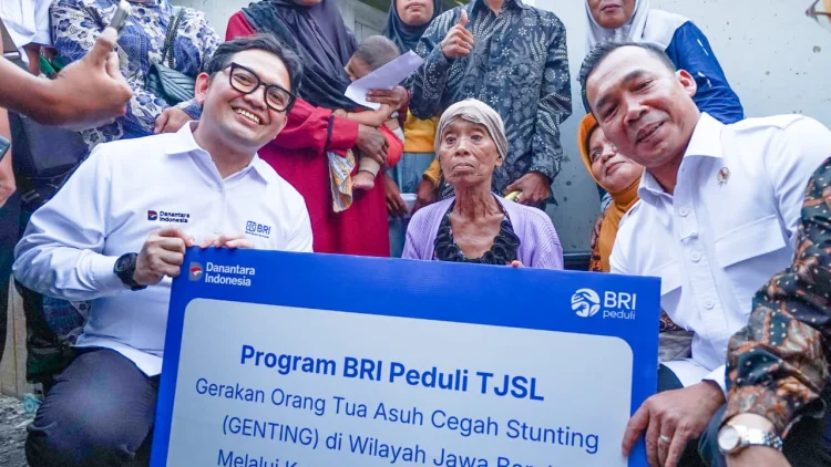 BRI Peduli Renovasi 3 Rumah Keluarga Risiko Stunting di Indramayu