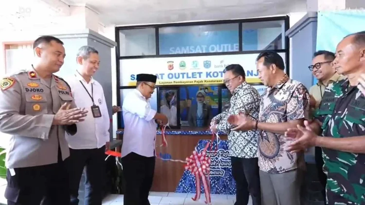 Samsat Outlet Langensari Dibuka, Warga Banjar Makin Mudah Bayar Pajak Kendaraan
