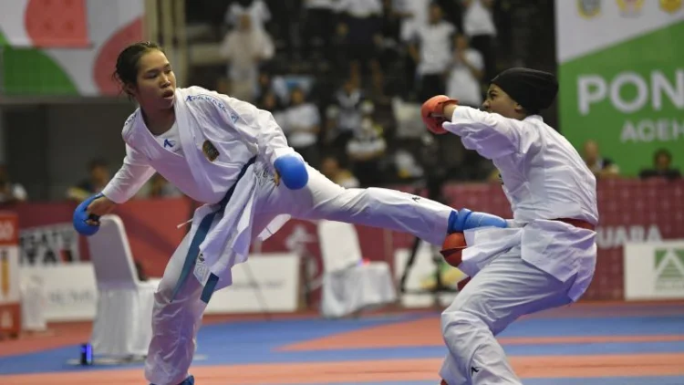 Karate Indonesia Raih Perunggu Asian Games 2026, Leica Menang di Kumite +68 Kg