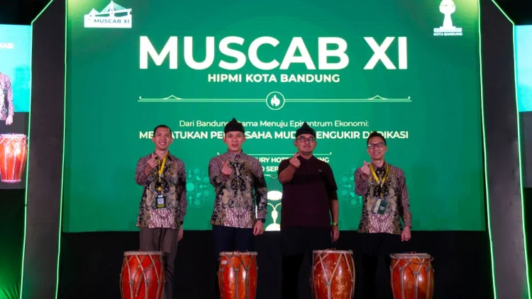 Muscab XI HIPMI Kota Bandung, Regenerasi dan Penguatan Kolaborasi Pengusaha Muda