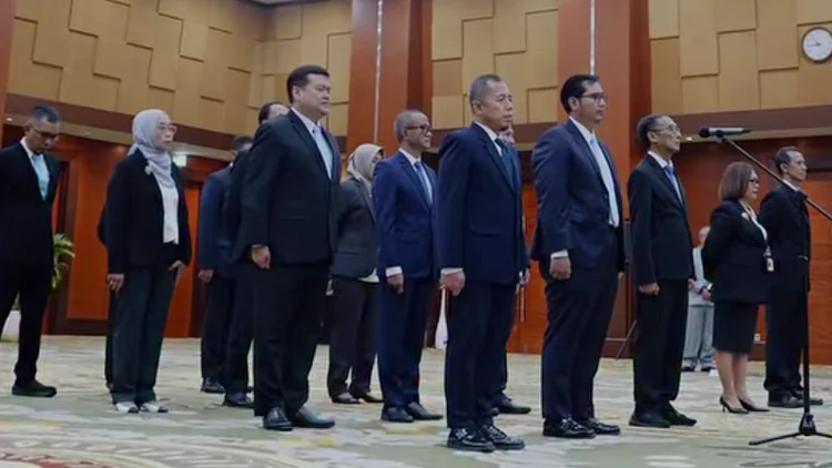 Berikut Jajaran 14 Pejabat Kemenkeu dan KSSK yang Dilantik Suahasil Hari Ini