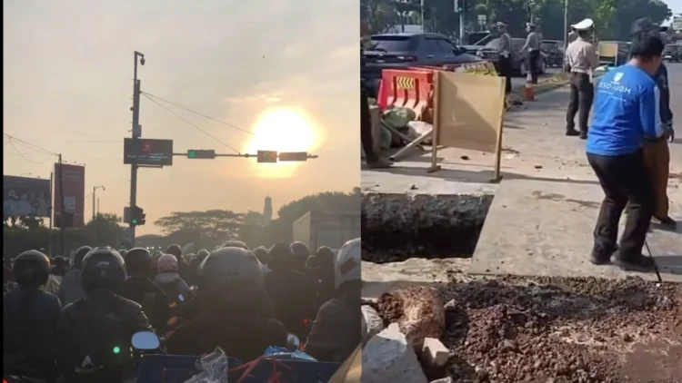 Jalan Soekarno-Hatta Bandung Macet Horor Pagi Ini, Ternyata Ini Penyebabnya