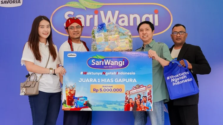 Hiasan Gapura Karya Warga Bandung Sabet Juara 1 Nasional