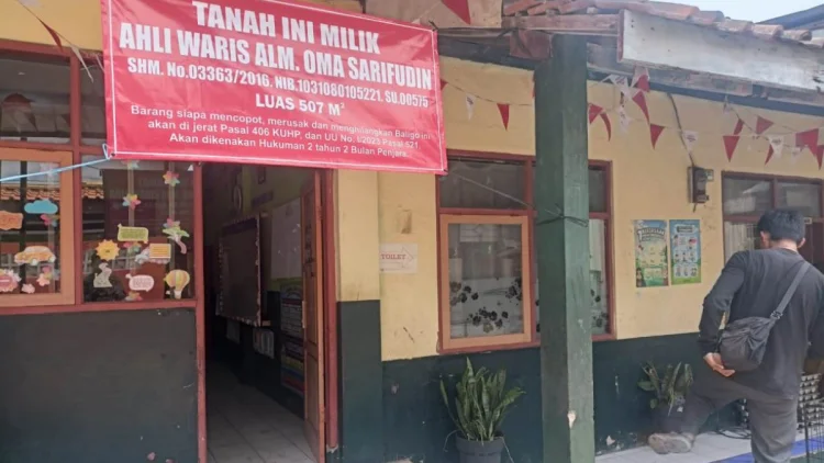 Klaim Ahli Waris Muncul Lagi SDN 2 Kertamulya KBB Terancam Gangguan KBM