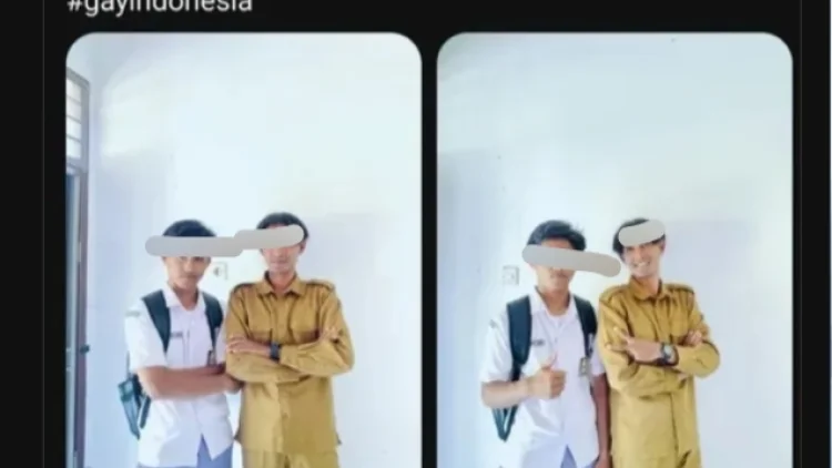 Viral Oknum Guru SMA Unggah Foto dengan Murid Pakai Caption 'Gay' di Media Sosial
