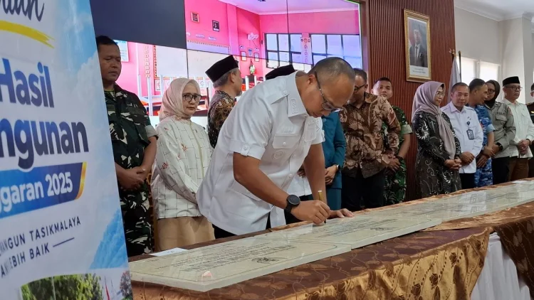 907 Paket Pembangunan Kota Tasikmalaya 2025 Diresmikan, Pemkot Fokus Ukur Dampaknya