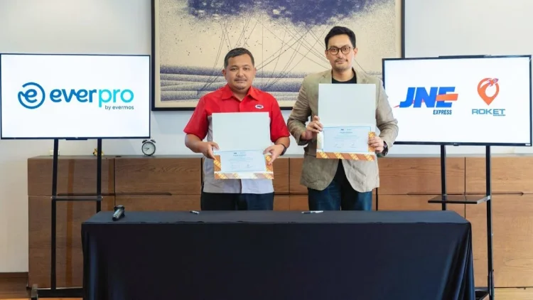 Roket Indonesia JNE Gandeng Everpro Perkuat Ekosistem UMKM