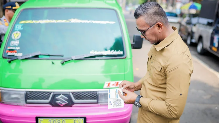 39 Angkot dan AKDP Terjaring Operasi Gabungan di Bogor, 34 Ditilang